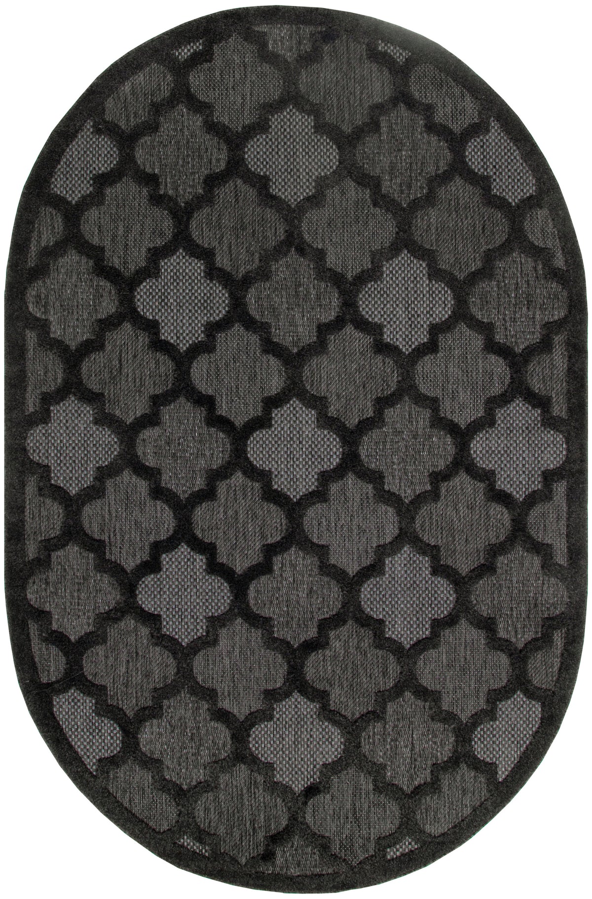 Easy Care NES01 Charcoal Black Rug