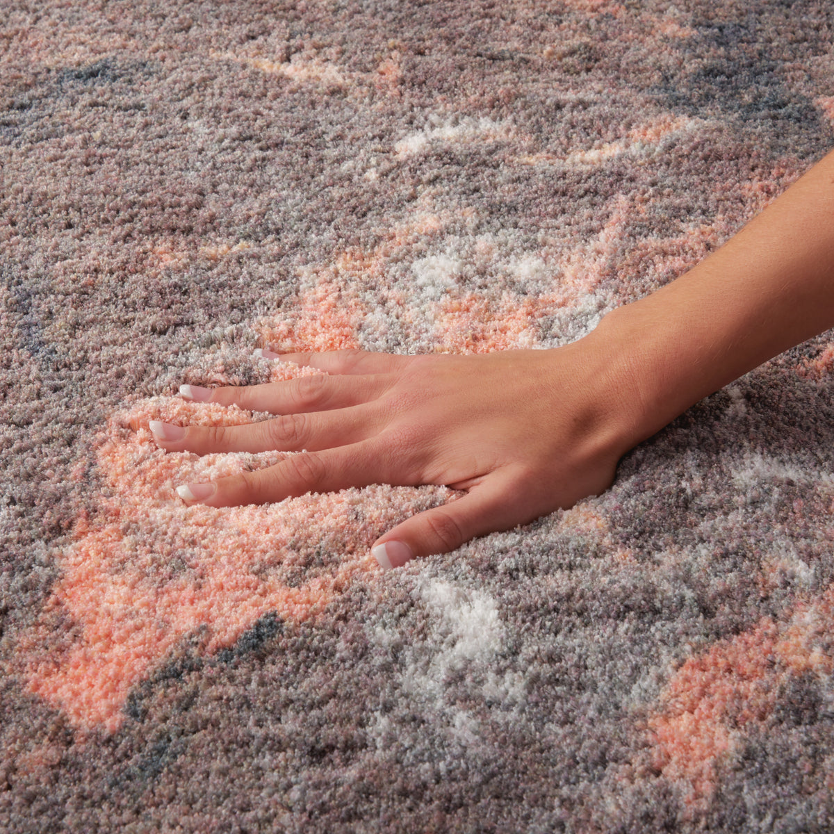 Corsica Shag CRC05 Blue Multicolor Rug