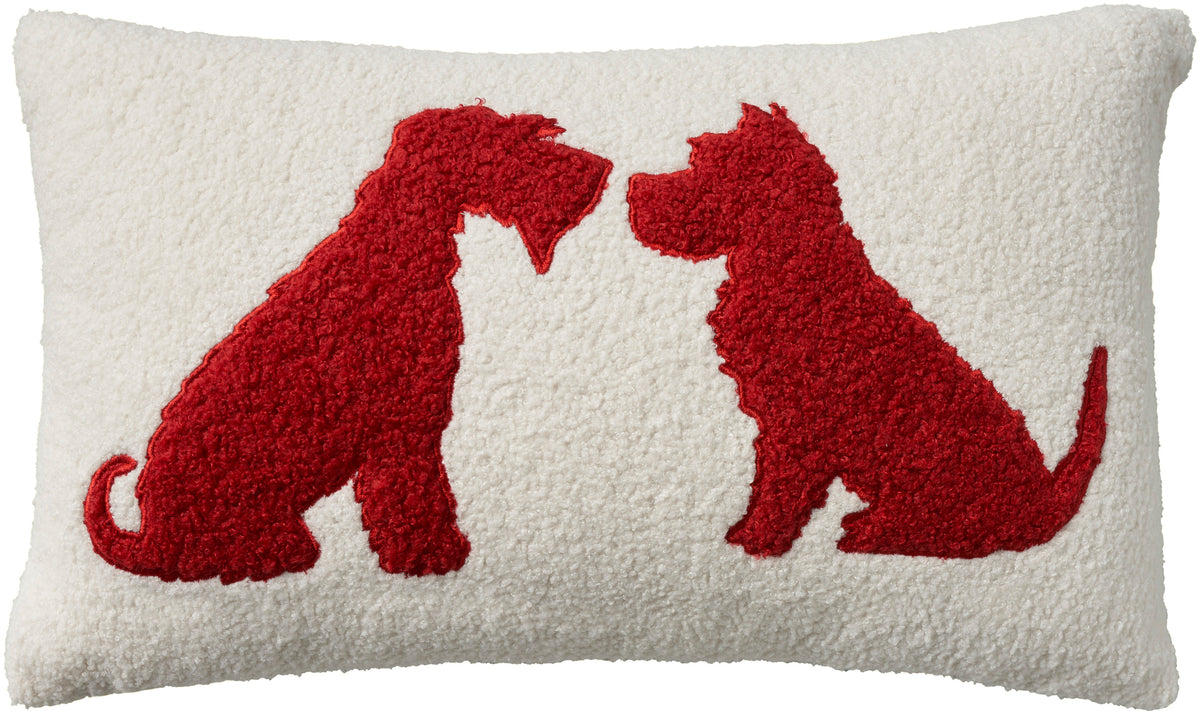 Pet Pillows & Access L0491 Red 12" x 21" Throw Pillows
