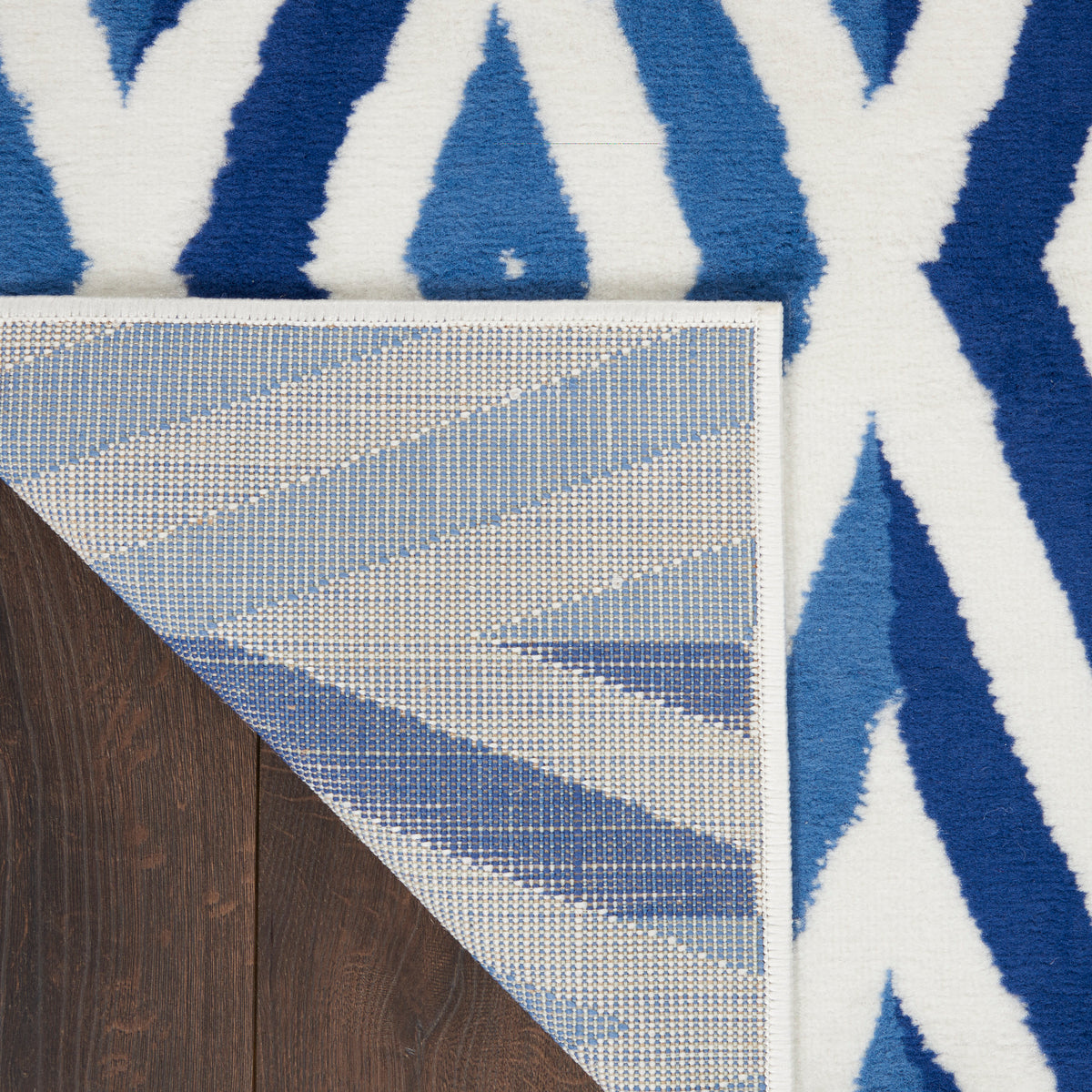 Whimsicle WHS04 Ivory Blue Rug