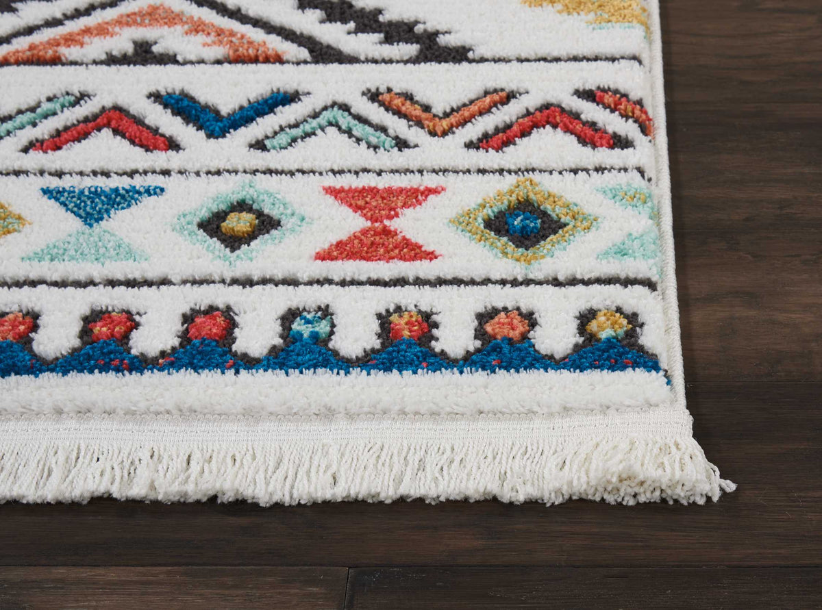 South Western NAV06 White Rug