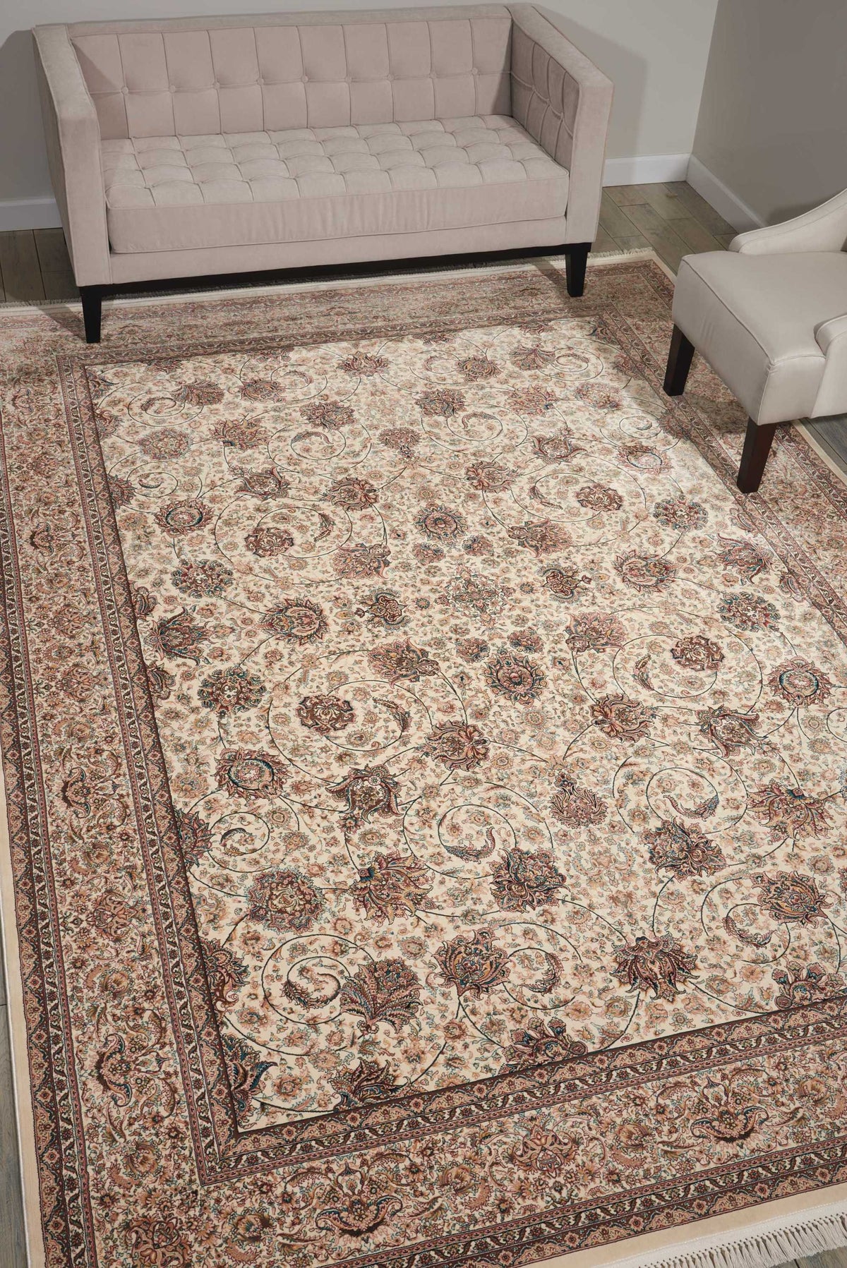 Persian Palace PPL03 Cream Rug