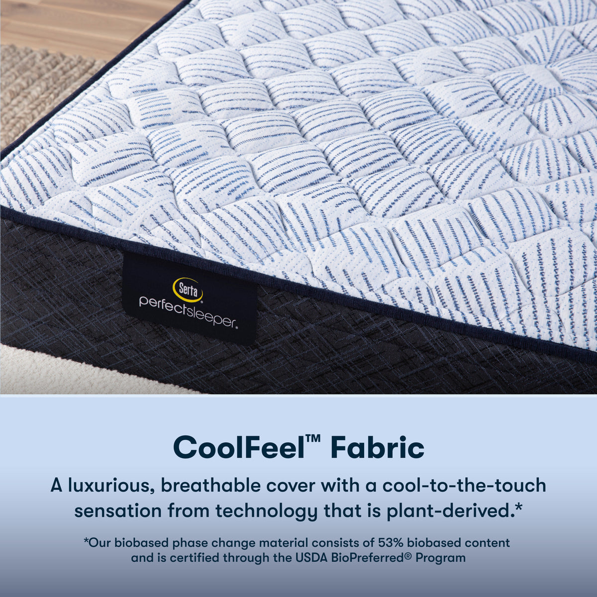 Perfect Sleeper Nurture Night 12" Firm Mattress