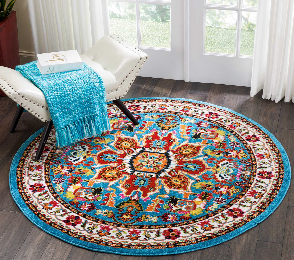 Oakdale OKD06 Blue Rug