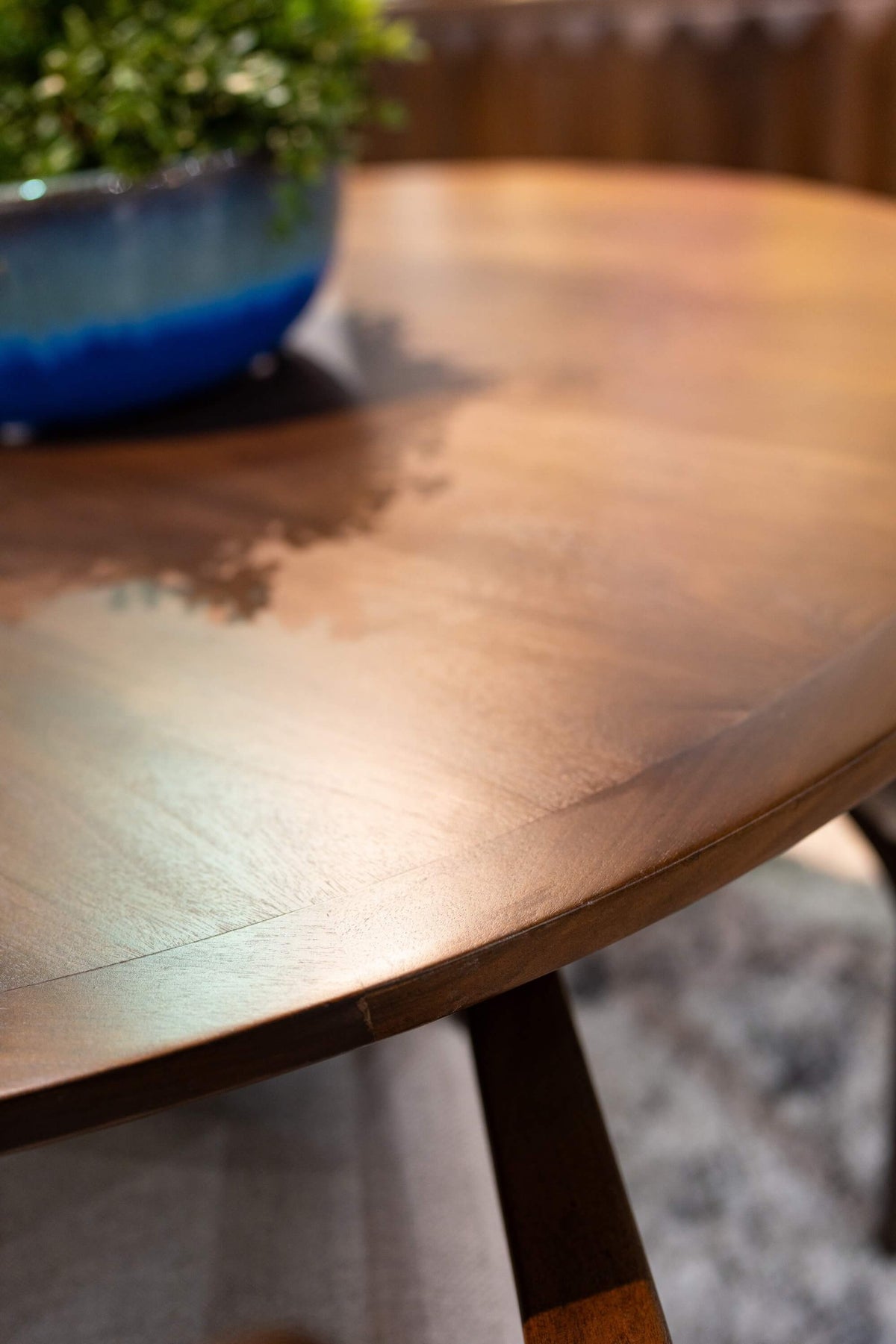 Colorado Round Dining Table 60'' in Walnut