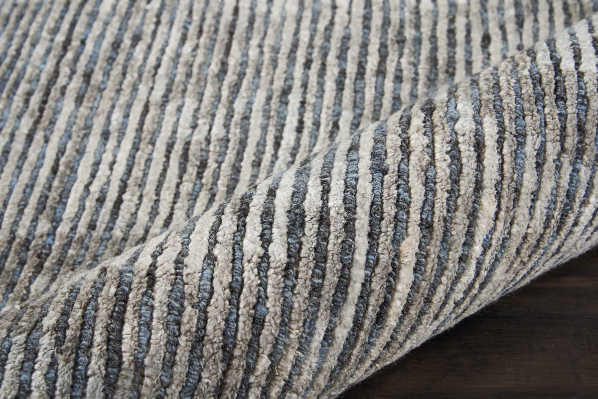 Ellora ELL03 Slate Rug