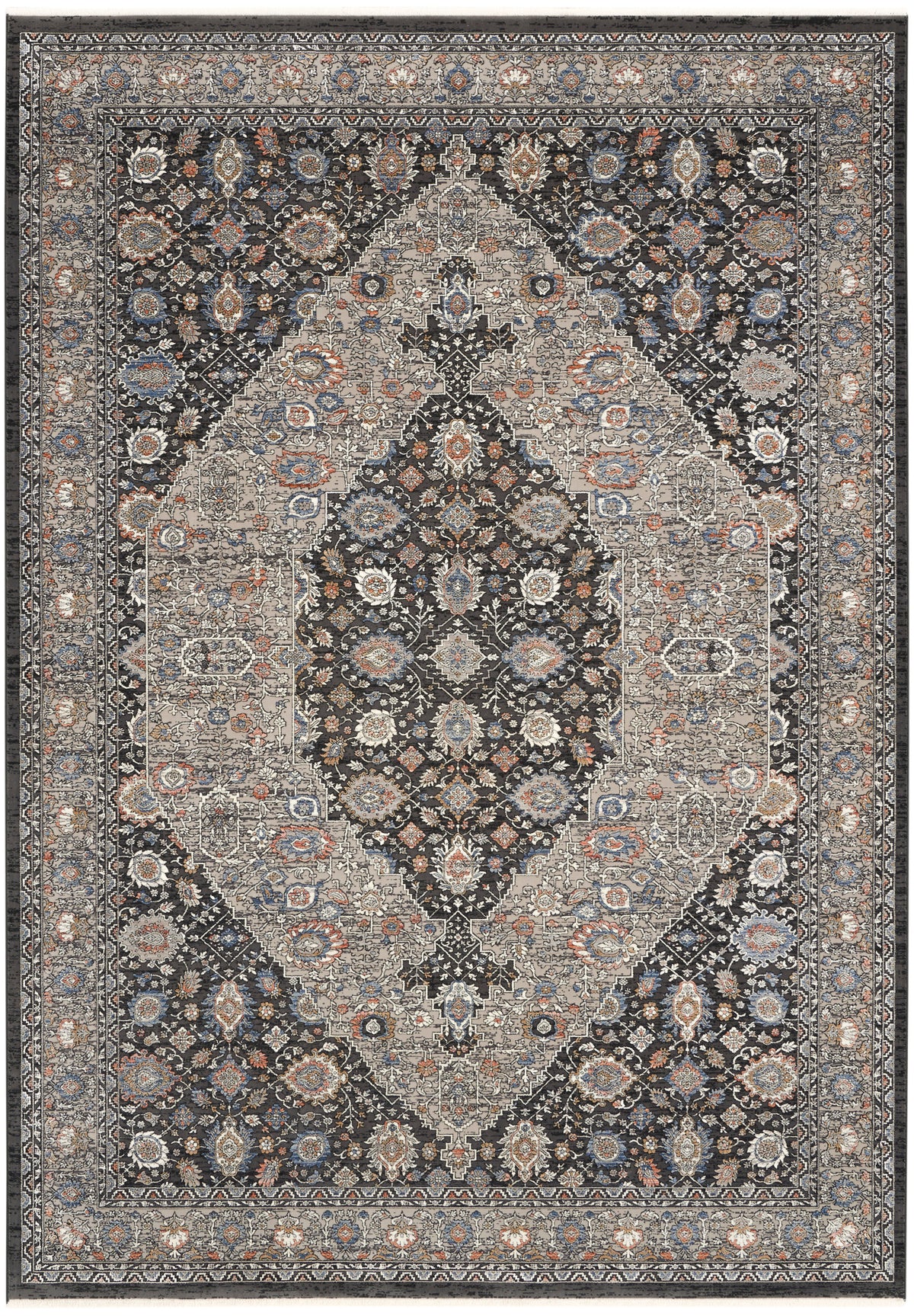 Starry Nights STN11 Grey Blue Rug