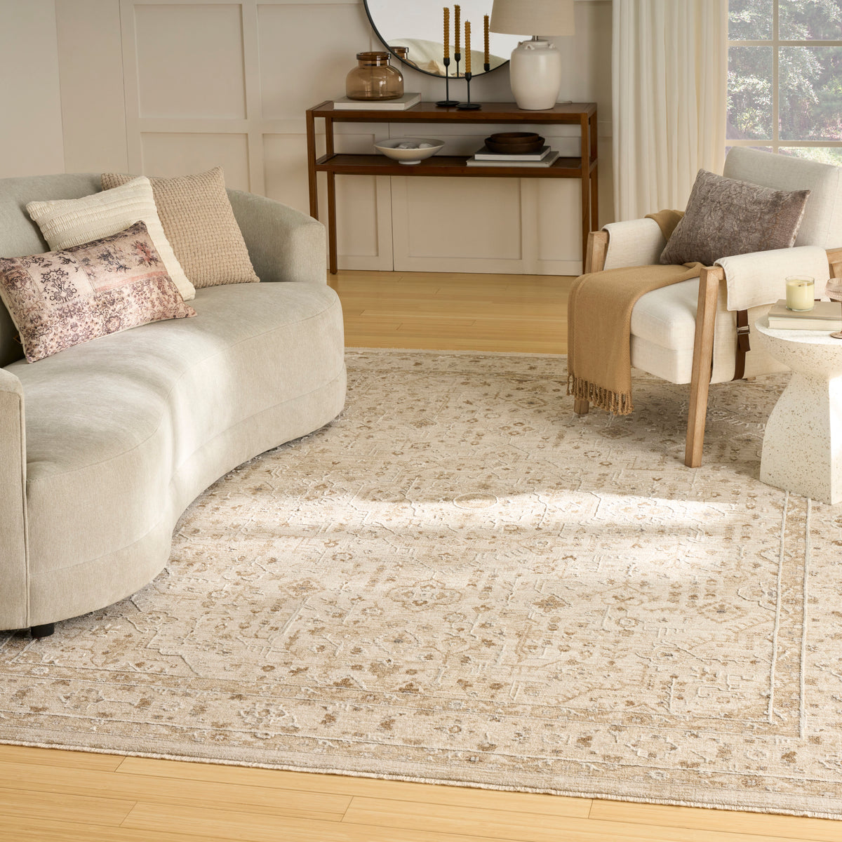 Retreat RET02 Beige Rug