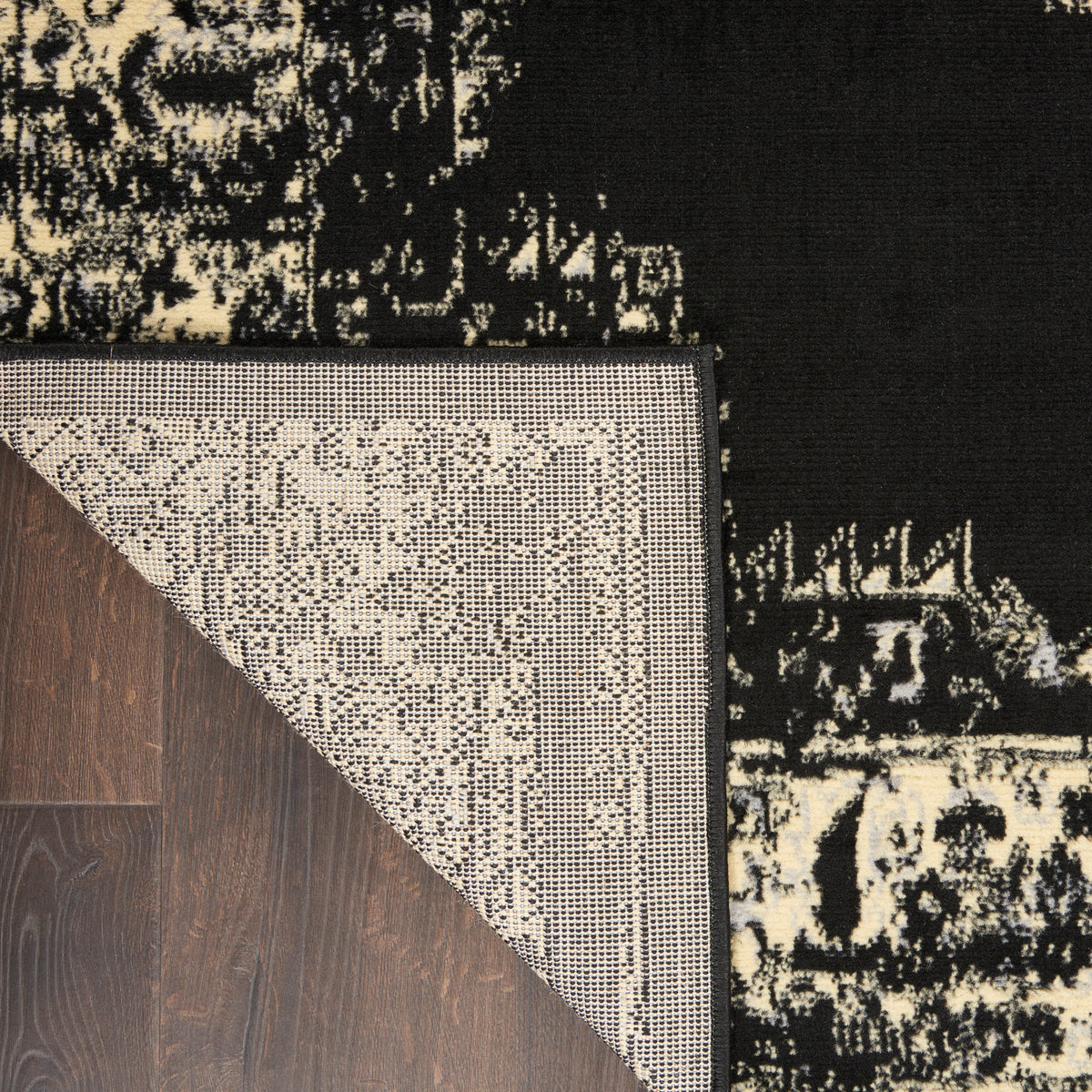 Grafix GRF14 Black Rug