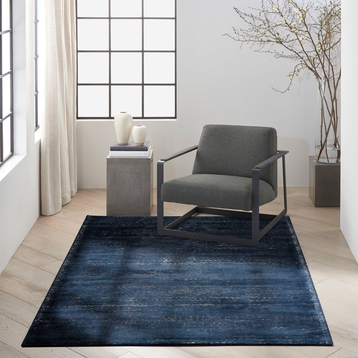 Valley VLL01 Blue Rug