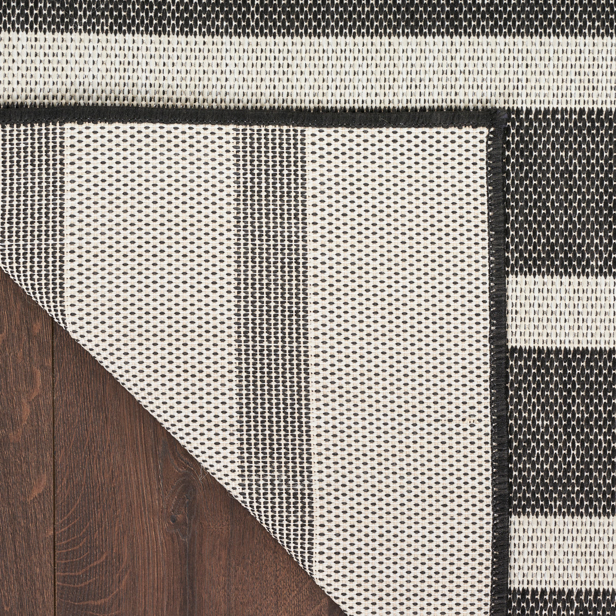 Positano POS03 Black Ivory Rug