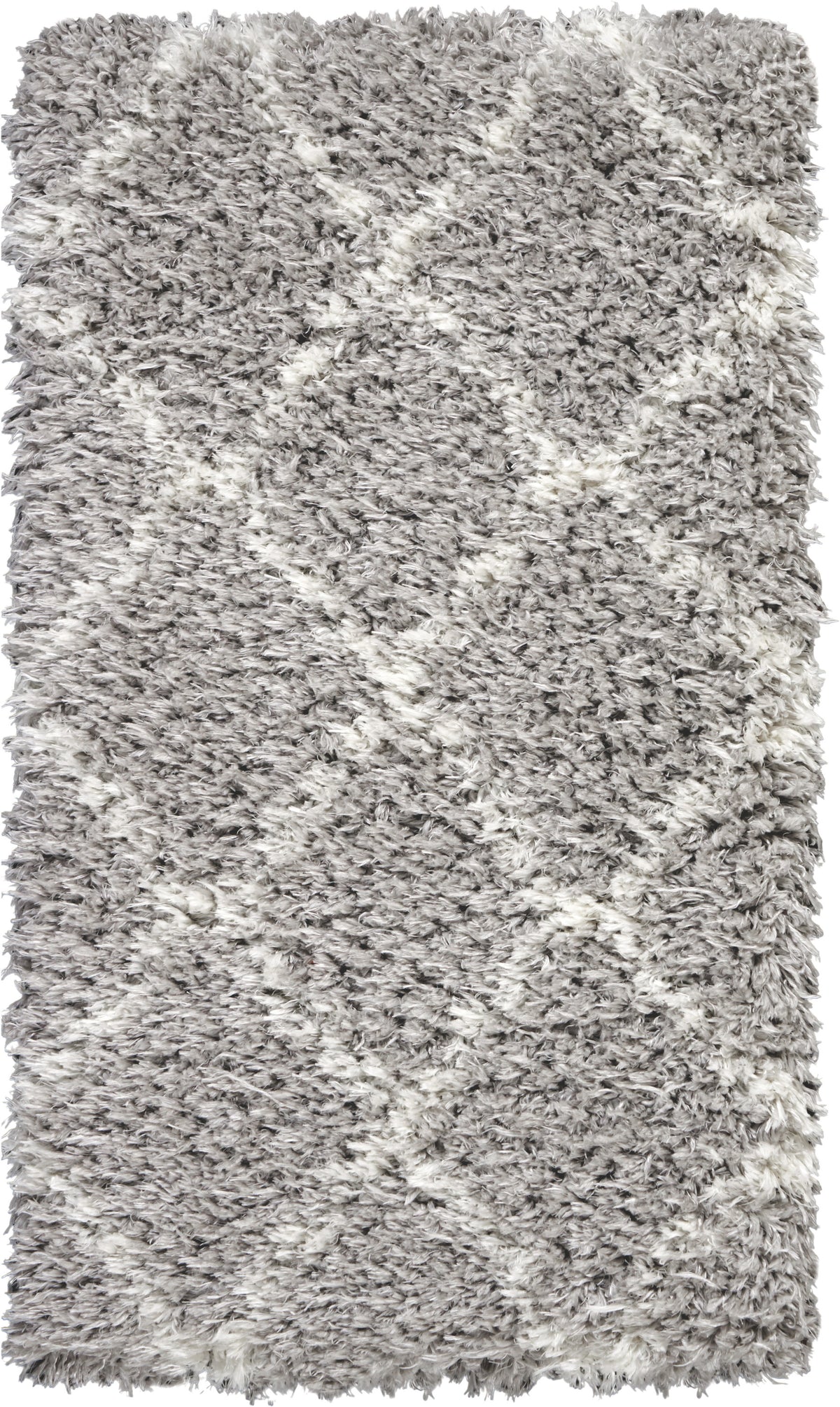 Luxe Shag LXS02 Grey Ivory Rug