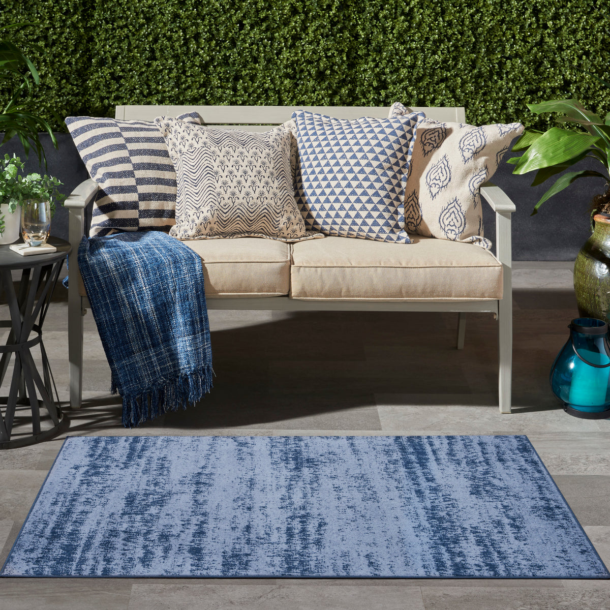 Nourison Essentials NRE03 Denim Rug