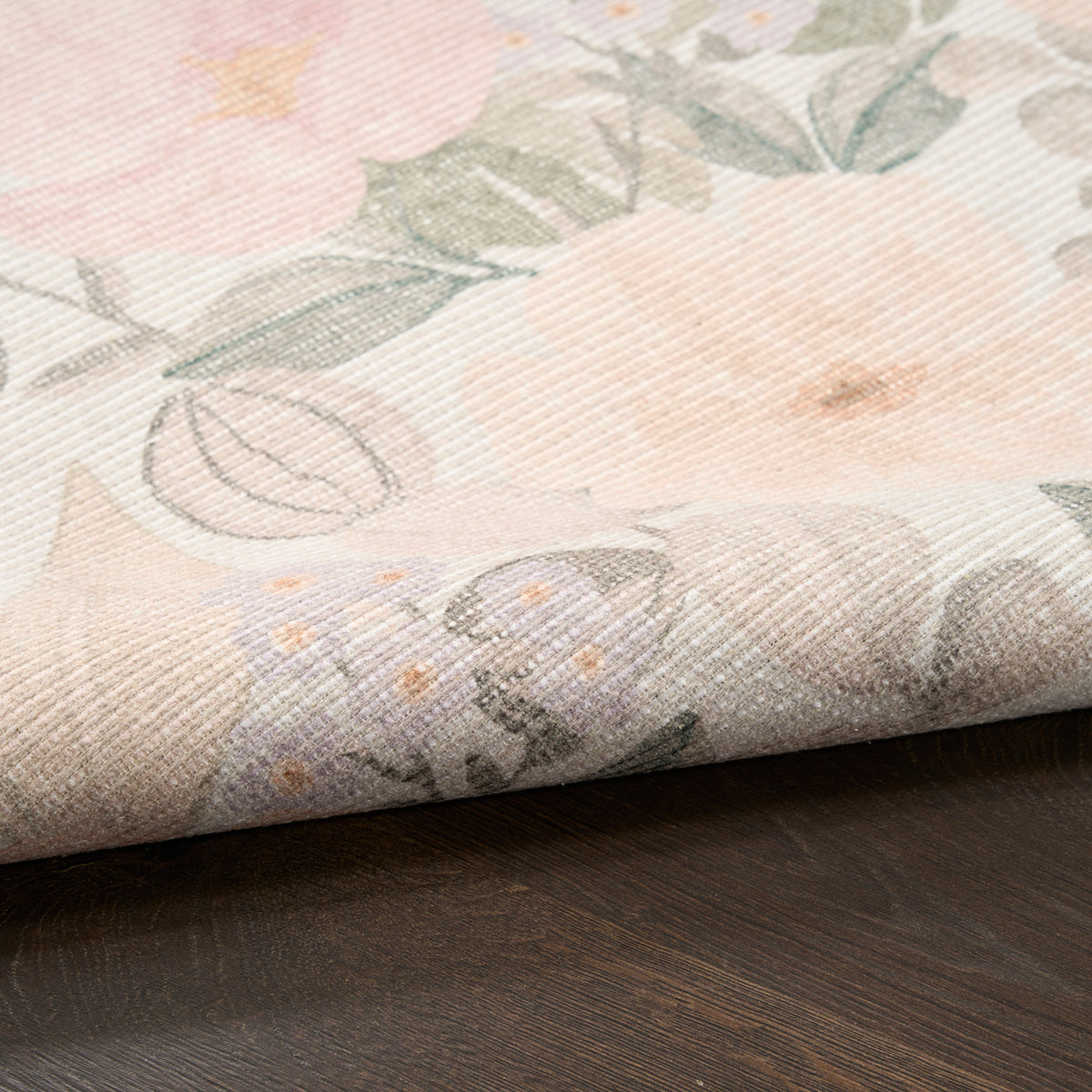Botanical Washables BOT01 Beige Multicolor Rug