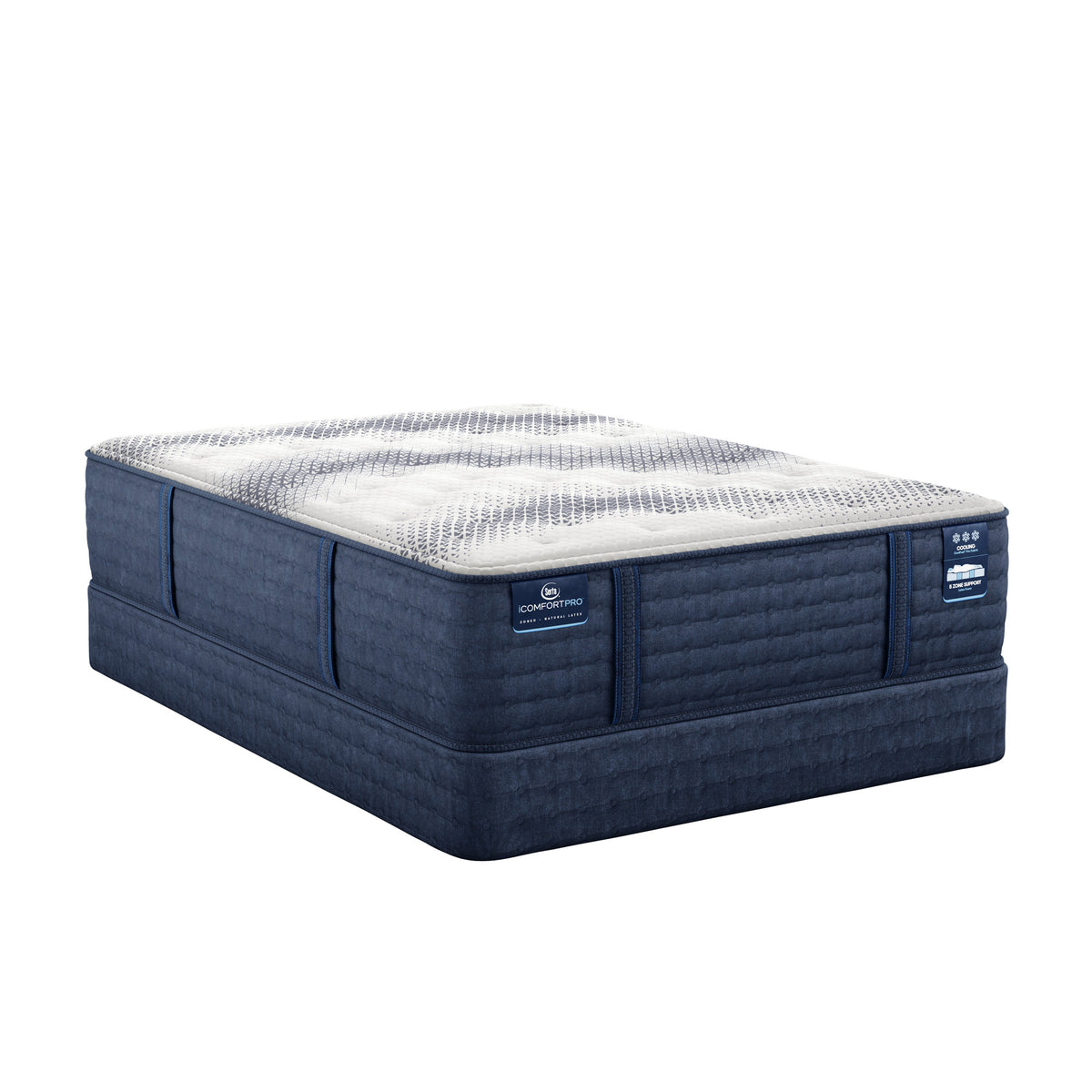 iComfortPro Canterbury 15" Latex Foam Plush Mattress