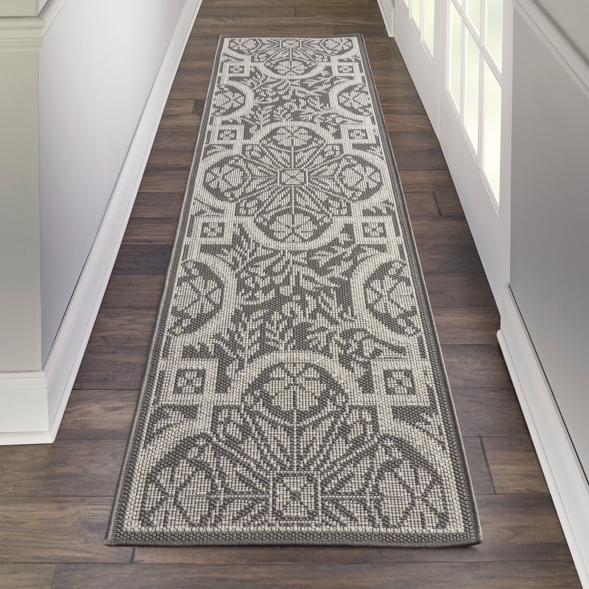 Aruba ARB02 Ivory/Grey Rug