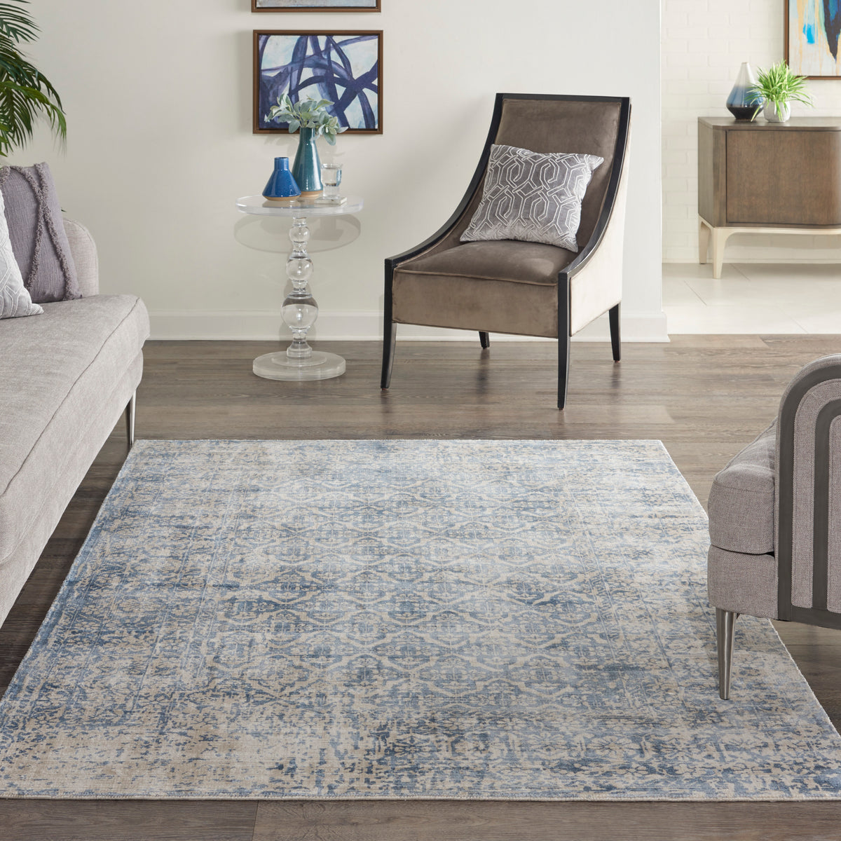 Desert Skies DSK04 Blue Rug