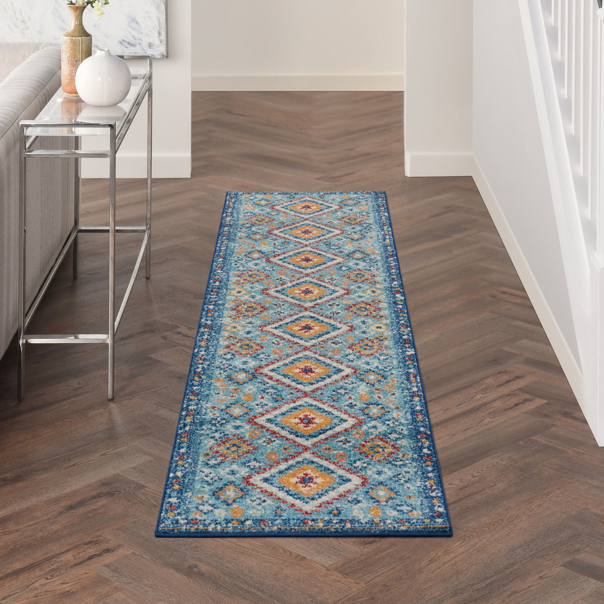 Passion PSN47 Blue Multicolor Rug