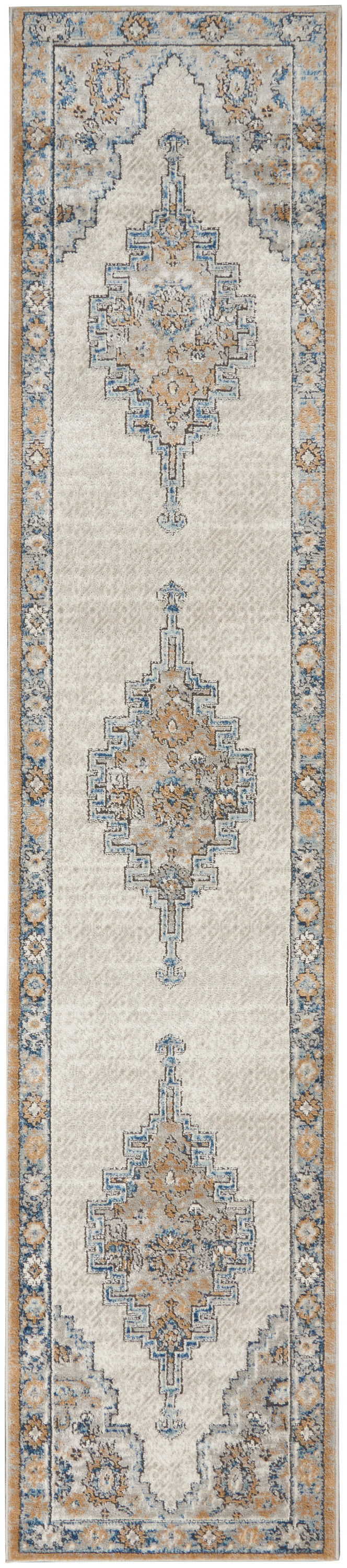 Quarry QUA09 Grey Light Blue Rug