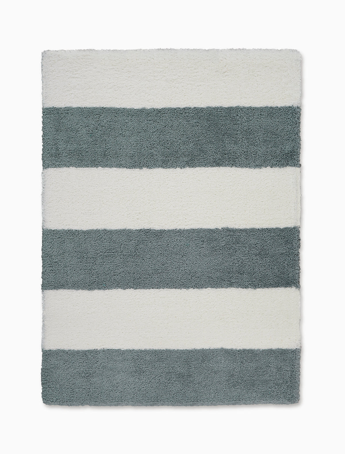 Chicago Shag CK722 White/Grey Rug