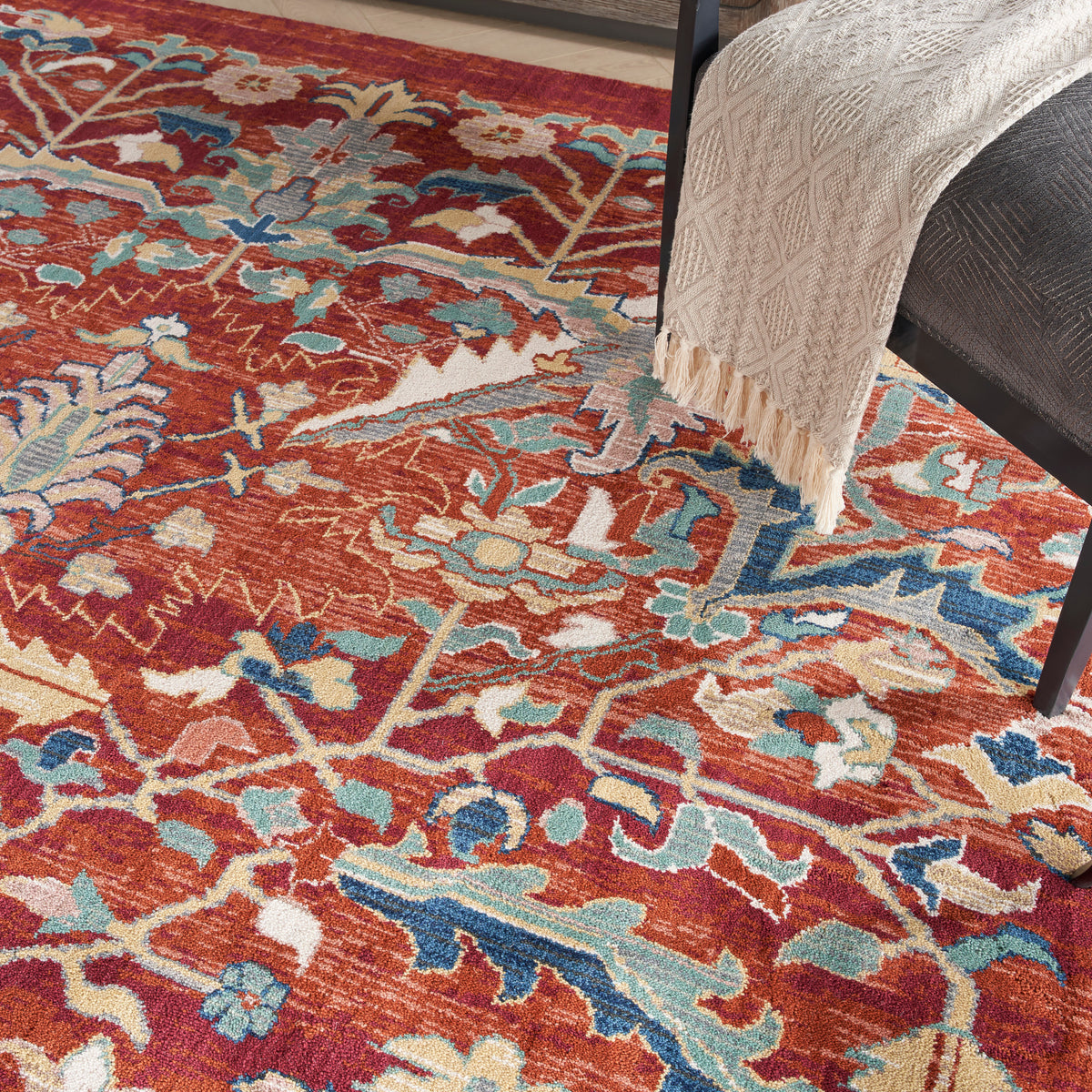 Parisa PSA02 Brick Rug