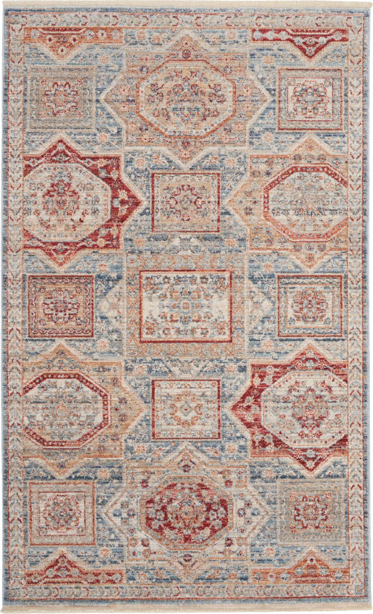 Homestead HMS02 Blue Multicolor Rug