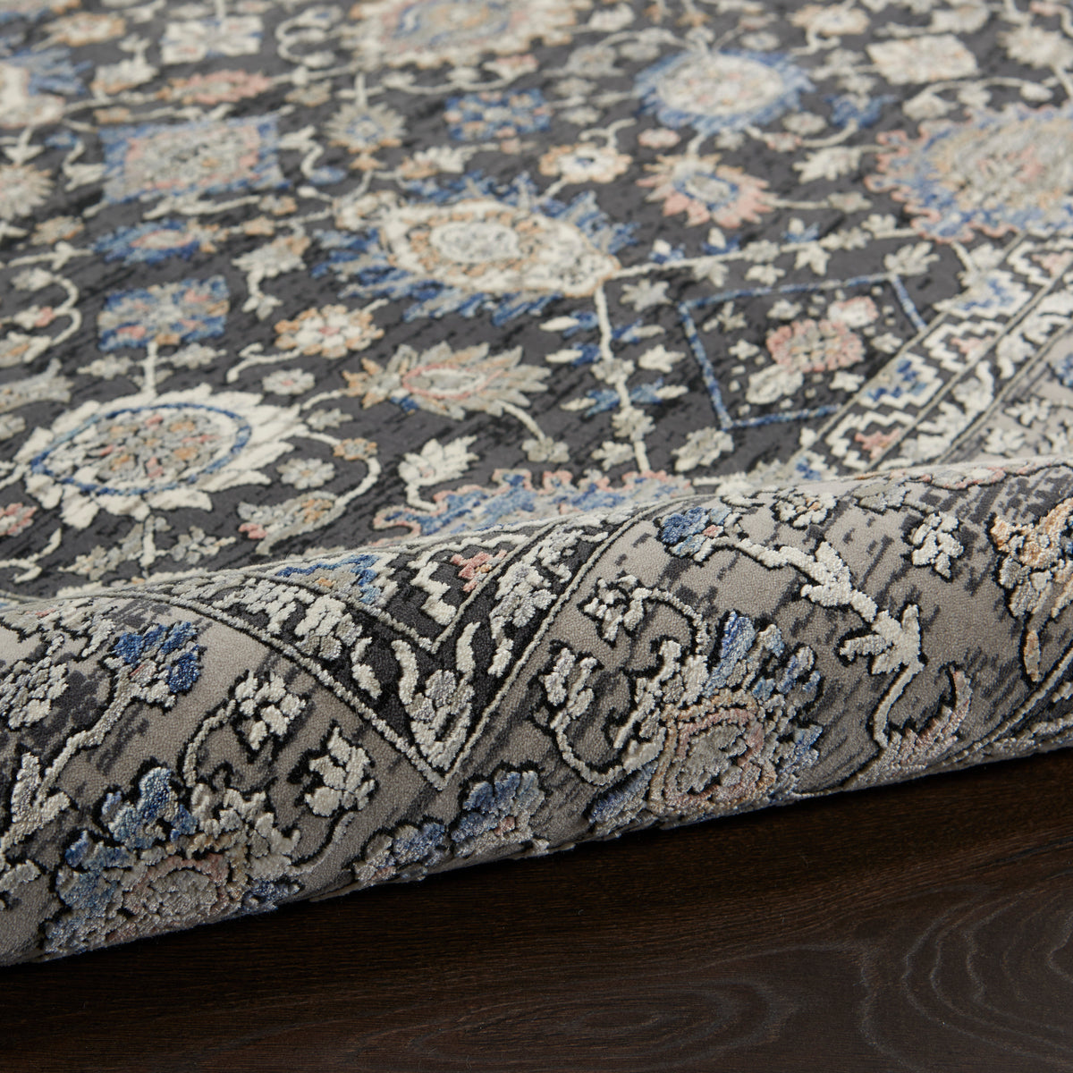 Starry Nights STN11 Grey Blue Rug
