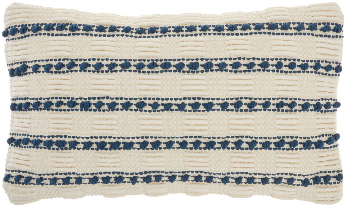 Lifestyle GC384 Navy 12" x 20" Throw Pillows
