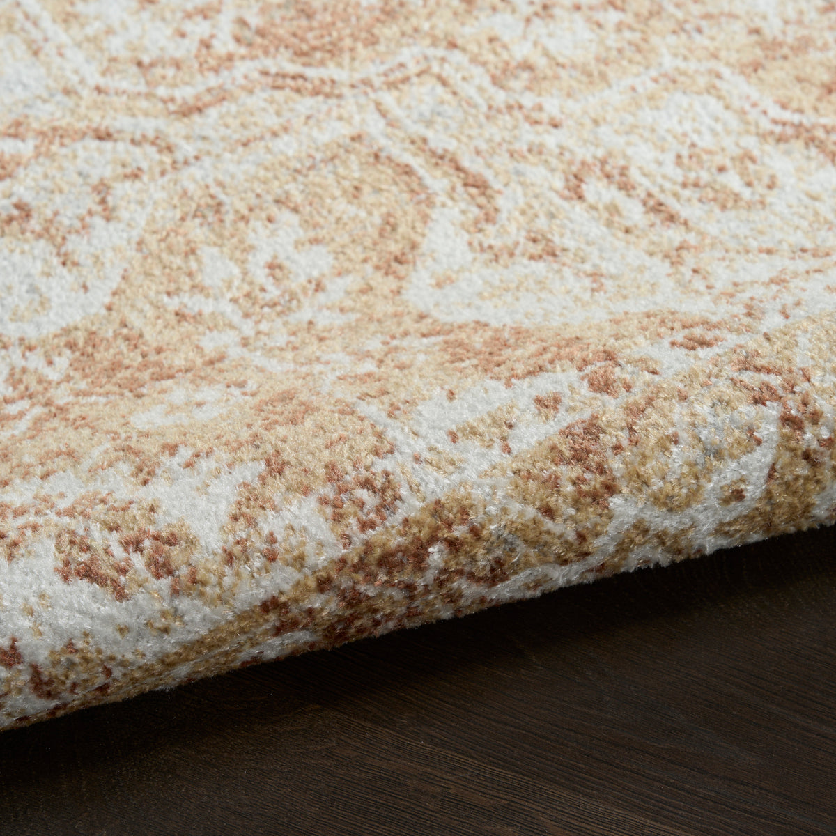 Astra Machine Washable ASW12 Rust Rug