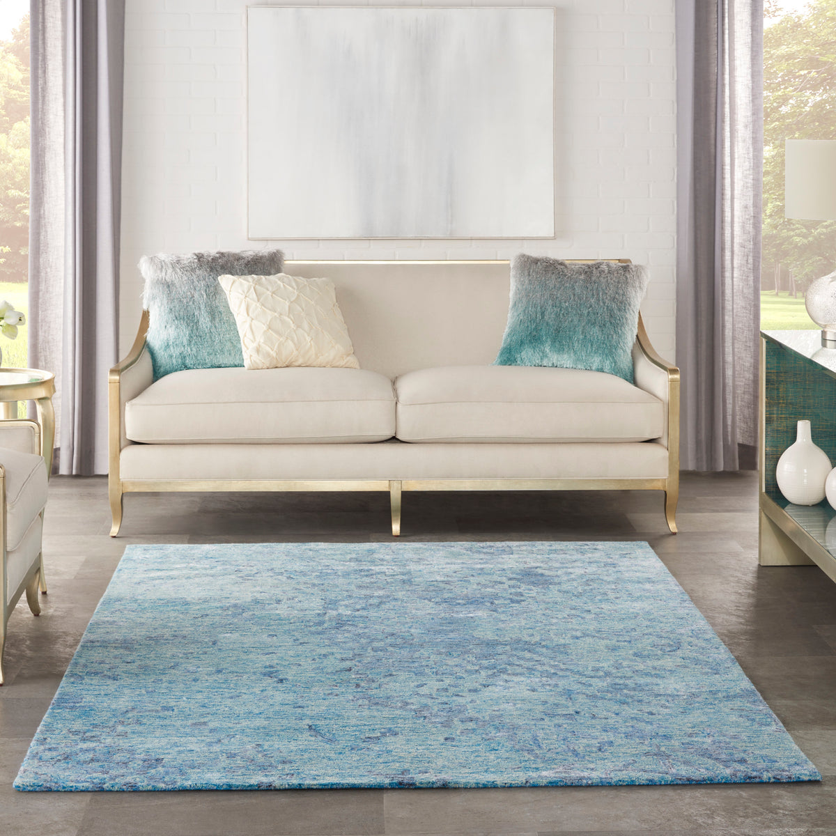 Gemstone GEM05 Alexandrite Rug