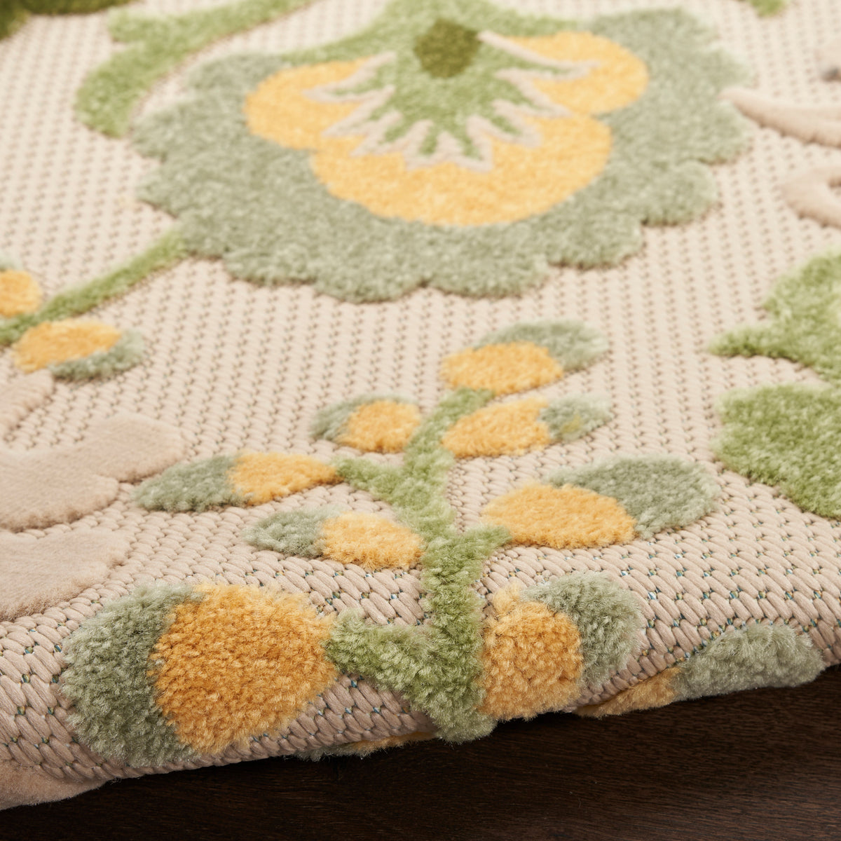 Aloha ALH17 Ivory Green Rug