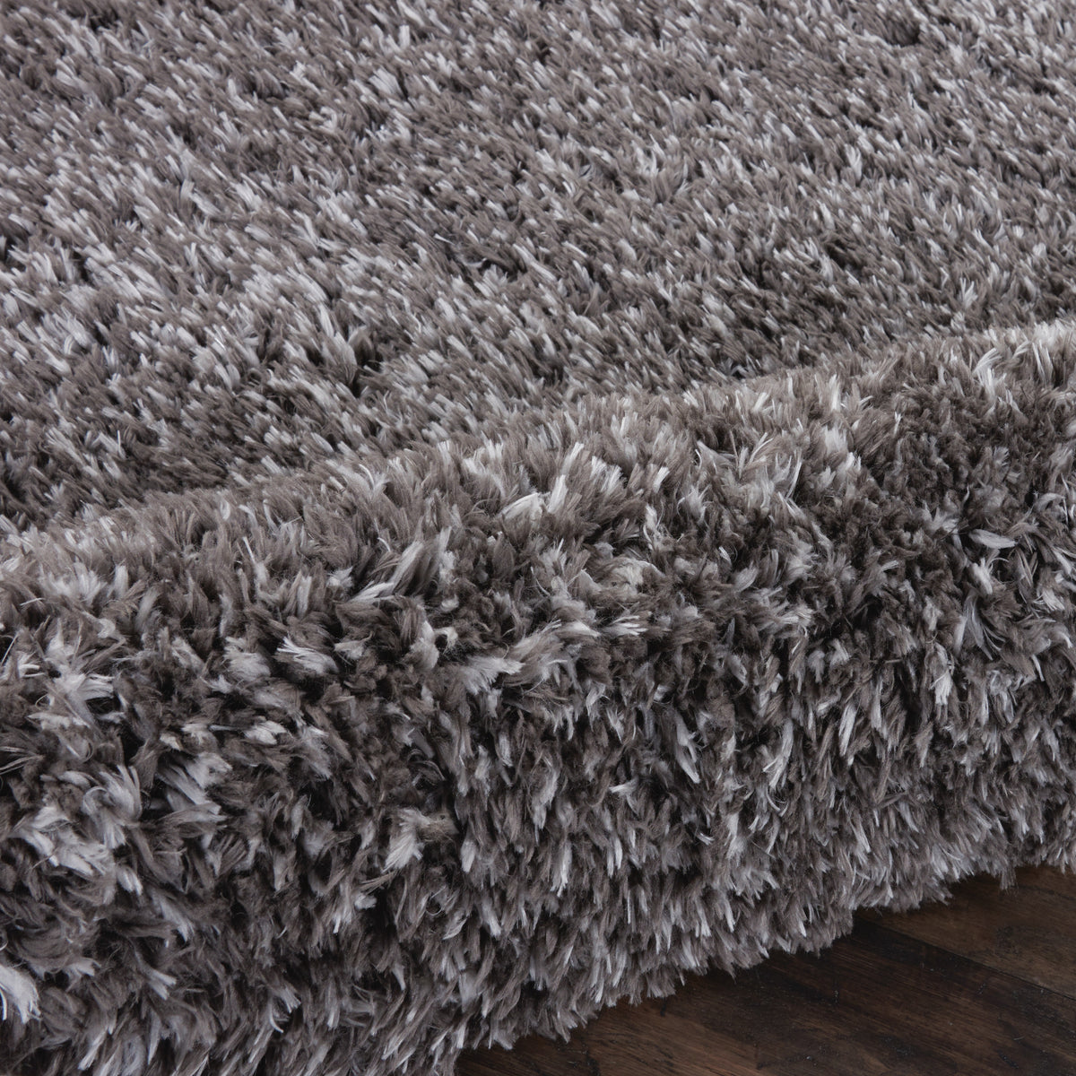 Luxe Shag LXS01 Charcoal Rug