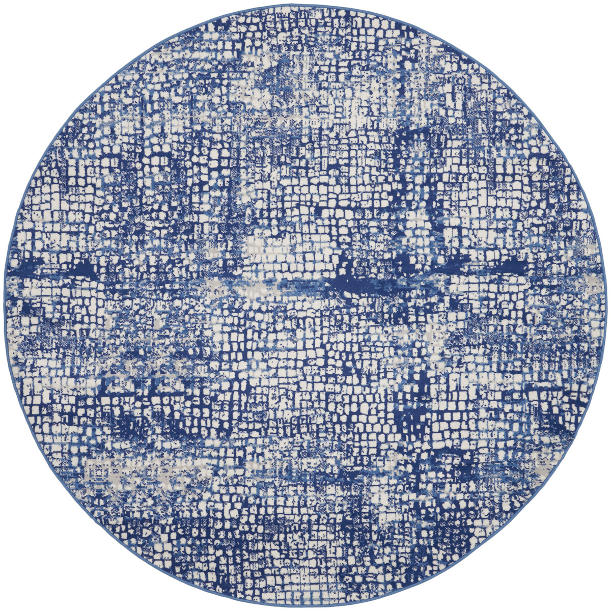 Whimsicle WHS07 Ivory Navy Rug