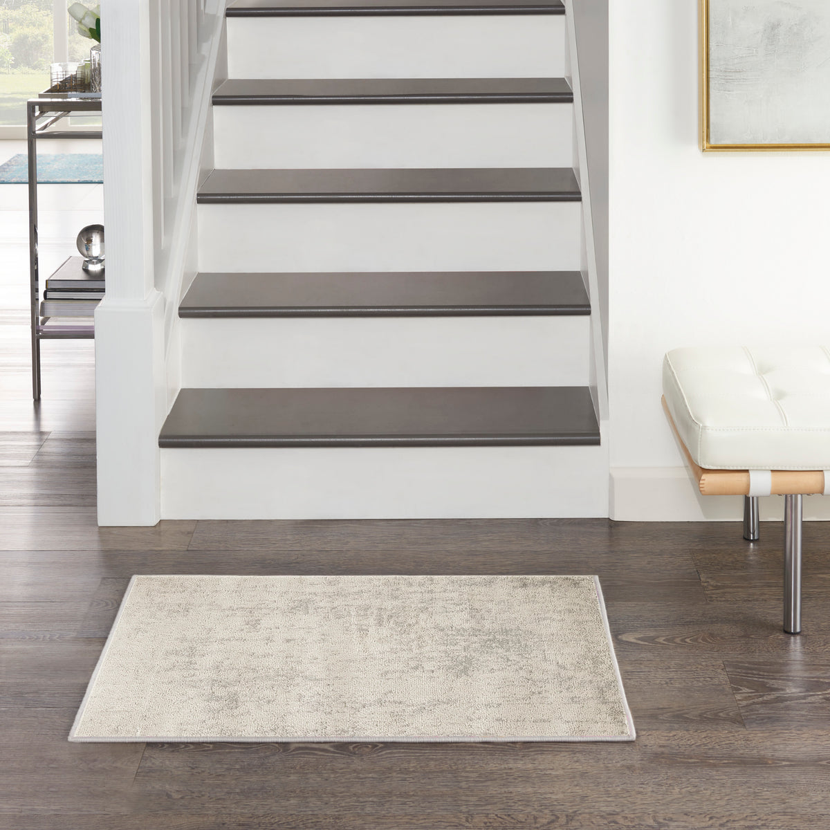 Quarry QUA01 Cream Grey Rug