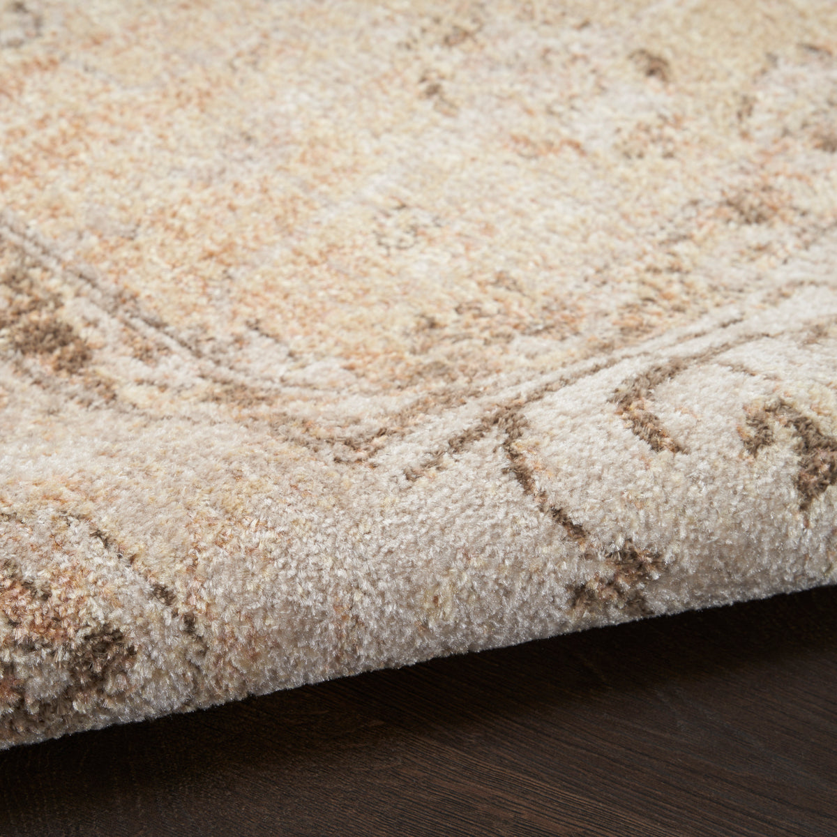 Astra Machine Washable ASW11 Beige Rug