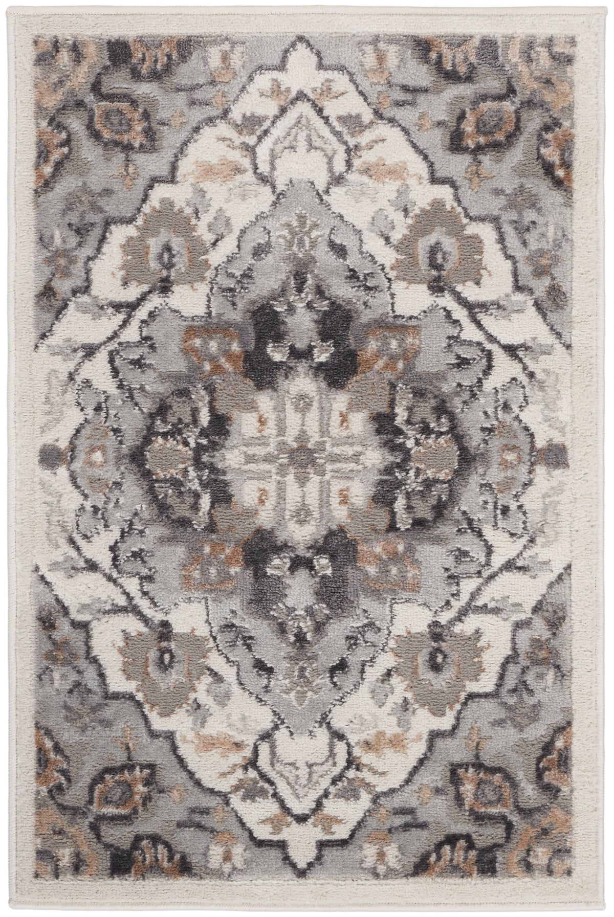 Elation ETN09 Ivory Grey Rug