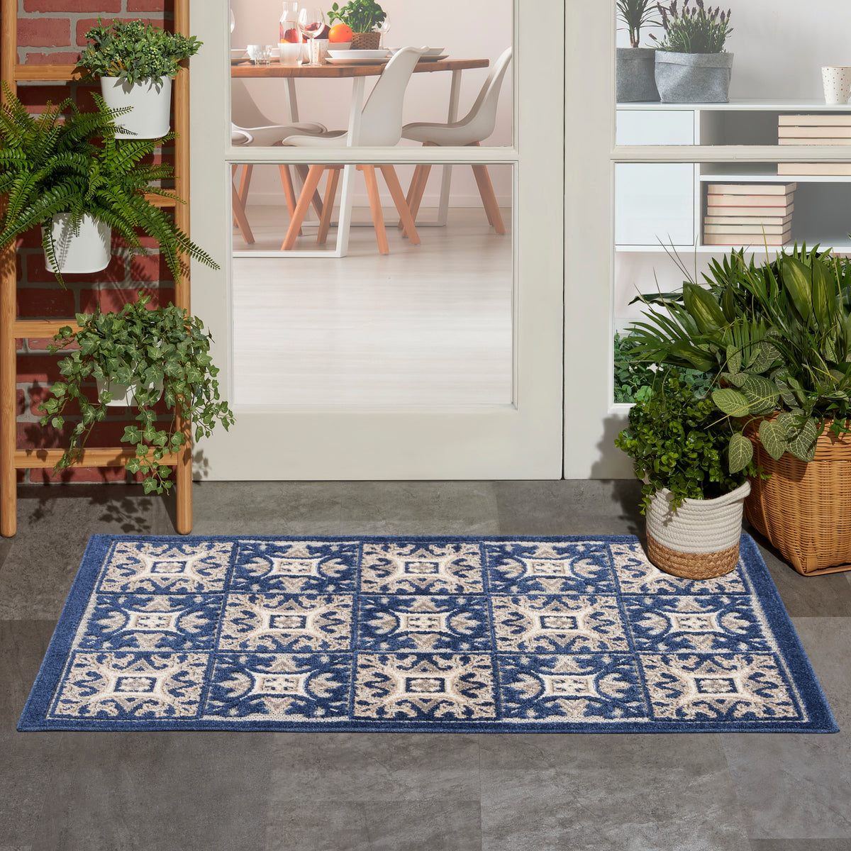Aloha ALH34 Blue Rug