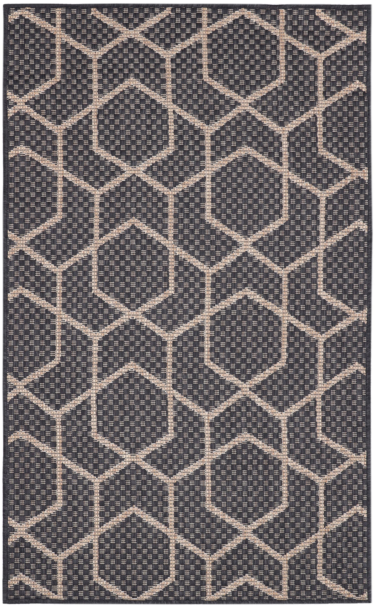 Horizon Indoor/Outdoor HOZ01 Charcoal Rug