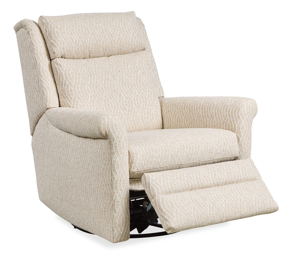 Danae Swivel Glider Recliner Divided Back - Power Recline with Power Headrest