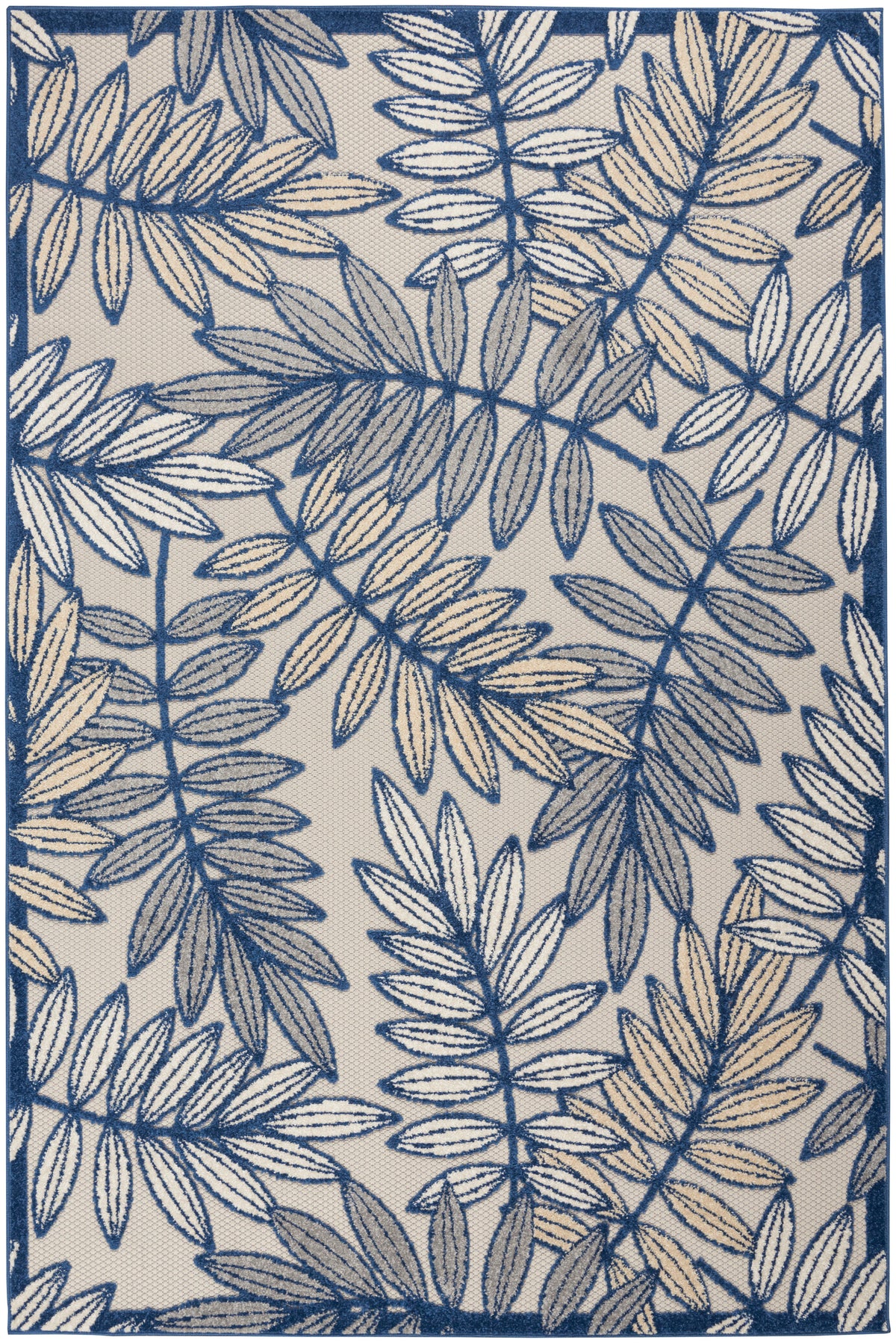 Aloha ALH18 Ivory/Navy Rug
