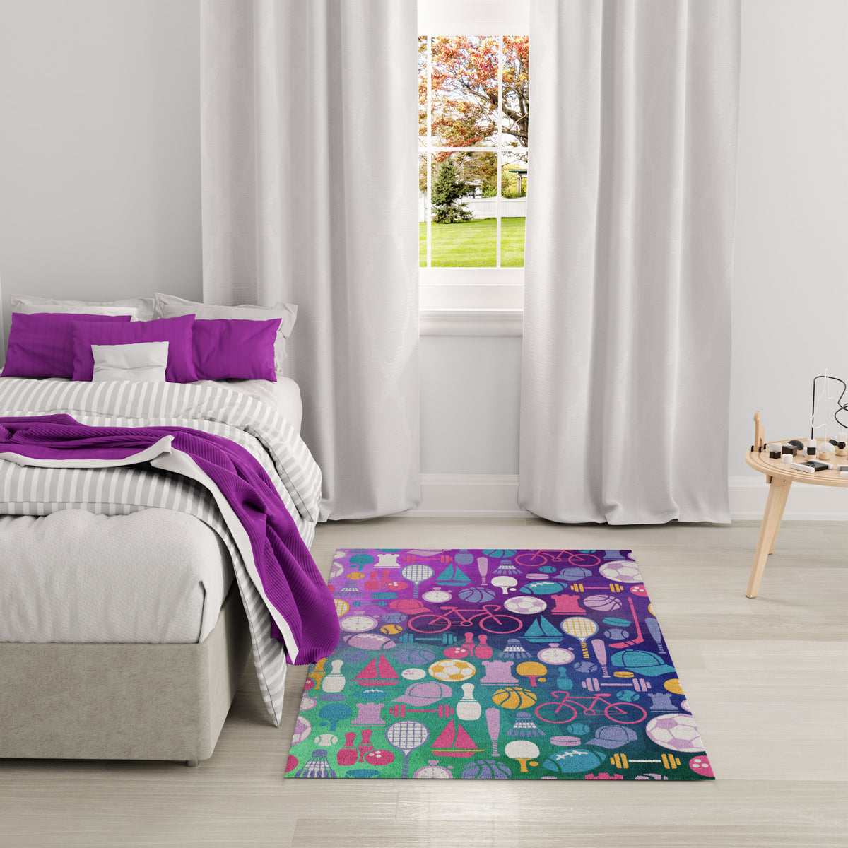Imagination IMA07 Purple Rug