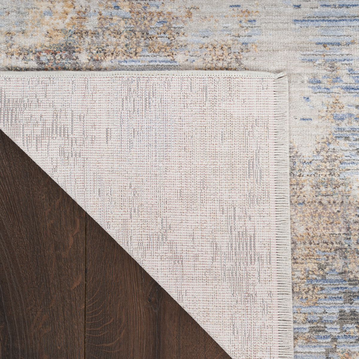 Abstract Hues ABH01 Grey Blue Rug