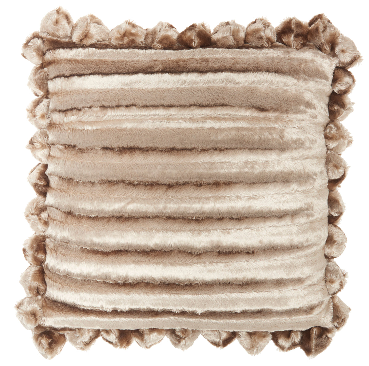 Sofia YS101 Beige 20" x 20" Throw Pillows