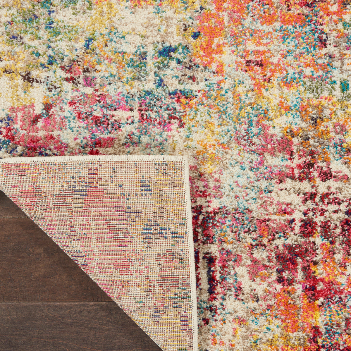 Celestial CES13 Pink Multicolor Rug