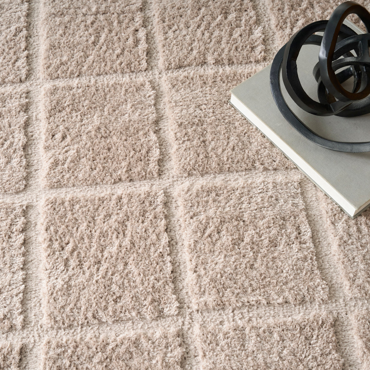 West End Ave WTE01 Beige Rug