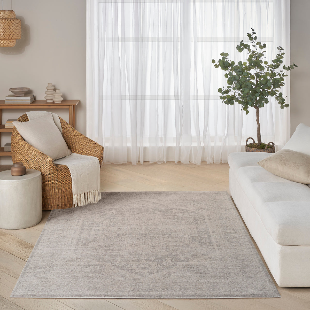 Pure Shades SAD02 Grey Rug