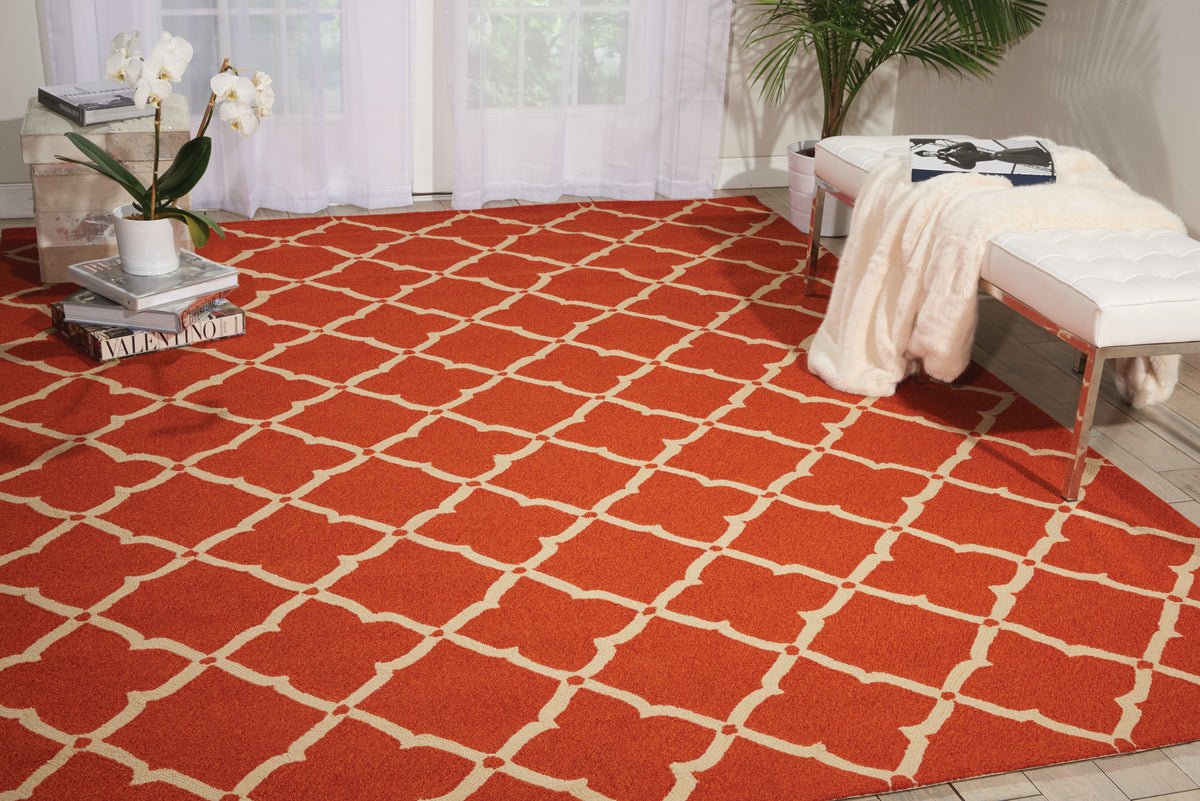 Portico POR01 Orange Rug