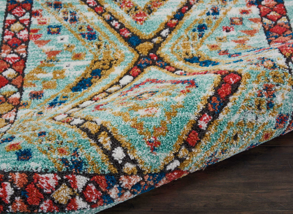 South Western NAV02 Aqua Rug