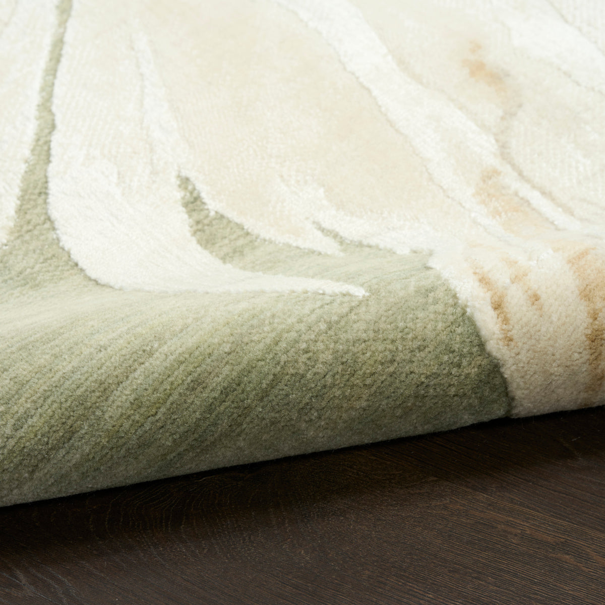 Brushlight BRL02 Green Ivory Rug