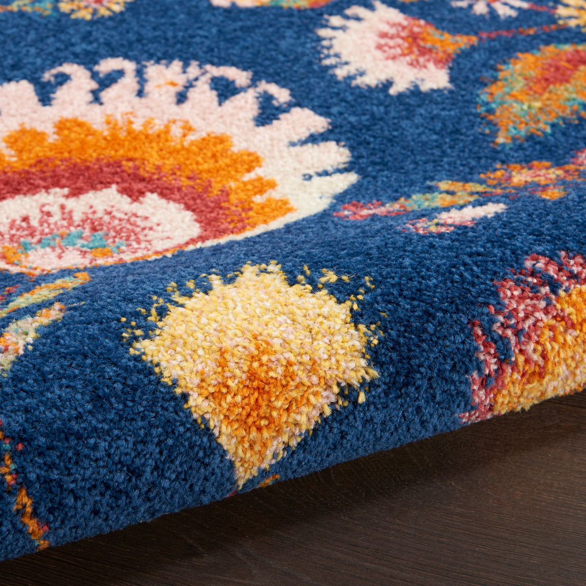 Allur ALR08 Navy Multicolor Rug
